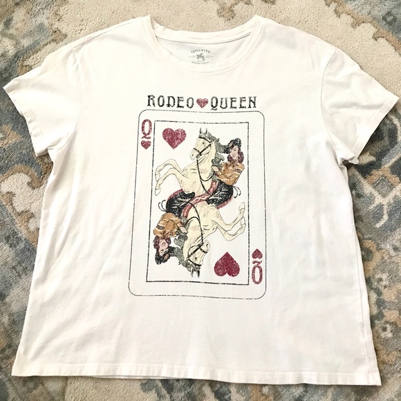 Idyllwind Tops - Rodeo Queen Miranda Lambert Tee Shirt Sz L